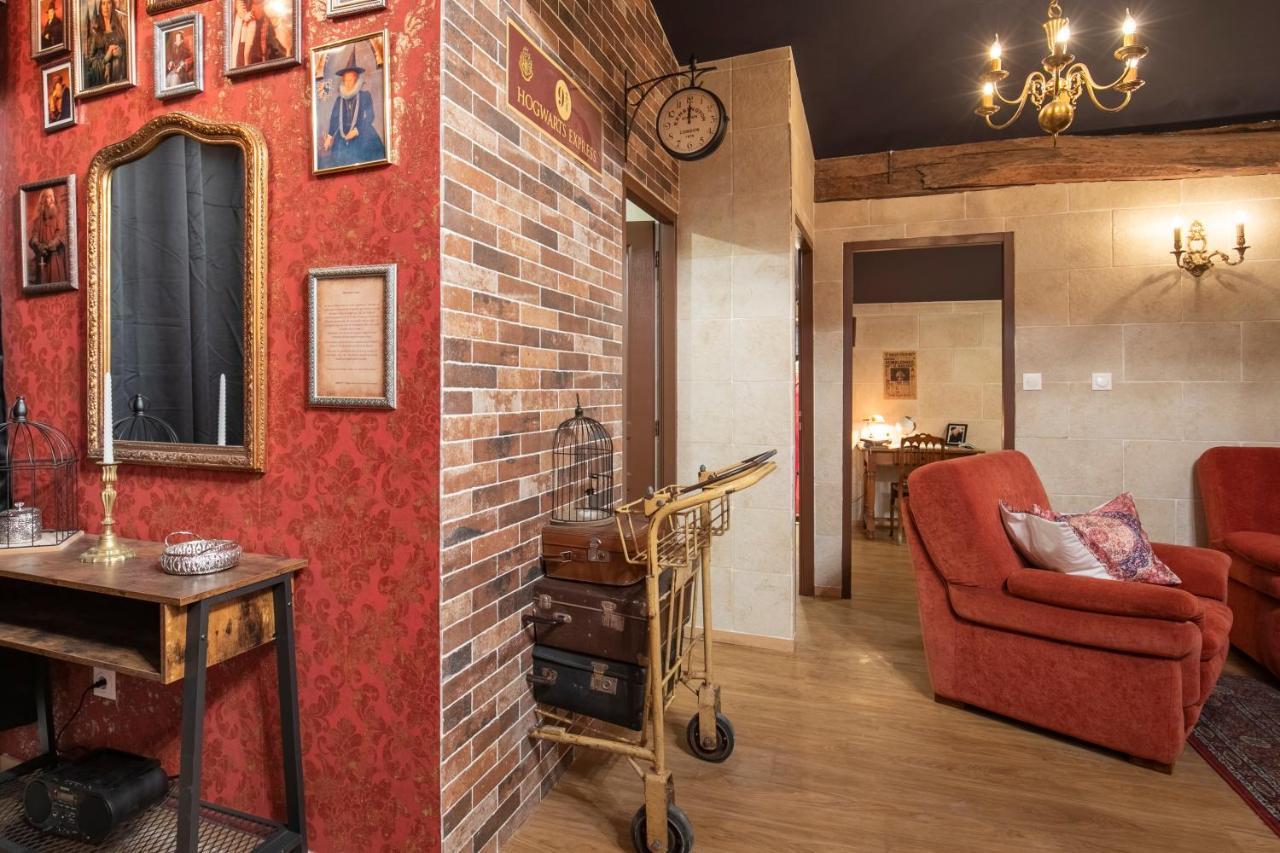 Le Refuge Du Sorcier - Enigme & Magie - Libourne Apartment Luaran gambar